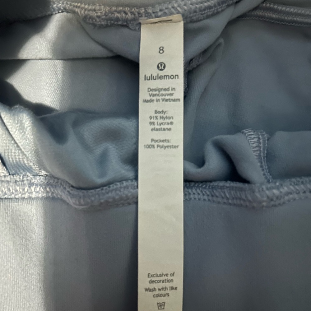 lululemon athletica Kids Light Blue Leggings